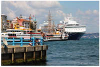 Ships in Karaköy